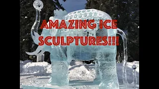 Amazing Ice Sculptures!!