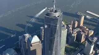 "CBS This Morning" hosts atop One World Trade Center