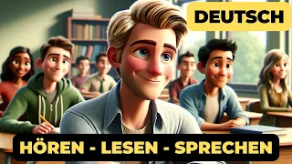 Ein Tag im Leben von Max | Deutsch Lernen | Sprechen & Hören | Geschichte