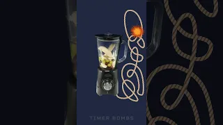 10 Second Bananas and Grapes Blender Timer Bomb