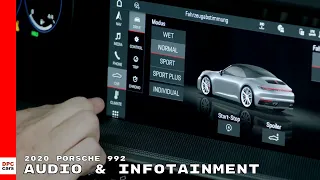 2020 Porsche 911 992 Audio and Infotainment System