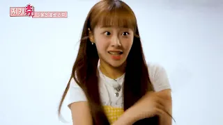 Chuu once again attacking a staff member with nunchucks