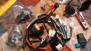 Rewiring a Chinese four wheeler / atv.