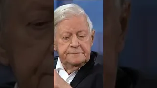 Helmut Schmidt über die deutsche Wirtschaft