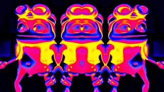 crazy frog | double mirror fx + sunset | weird audio & visual effects | ChanowTv