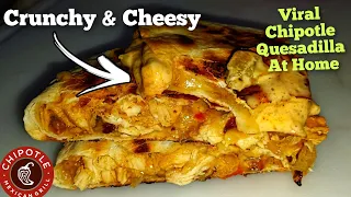 Chipotle Chicken Quesadilla Recipe At Home | Easy & Delicious!