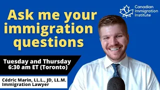 Question? Answer! Immigration lawyer answers your questions live