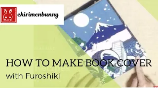 How to make the book cover with Tenugui.