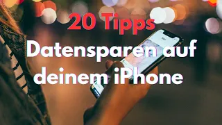 iOS: 20 Tipps zum Datenvolumen sparen auf deinem iPhone