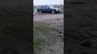 Mercedes 210 4Matic работа полного привода глина