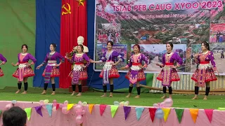 Nkauj Hmoob Sơn Tra Dance tsiab peb caug 2023