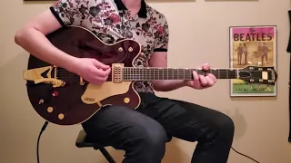 The Beatles - "It Won't Be Long" - Lead Guitar Cover - Gretsch Country Gentleman