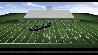 Marching Band Drill Design - Optical Illusions - Music by Key Poulan