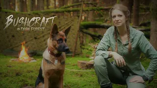 🌲​🌲​​On dark paths 🔥 Bushcraft tour in the black Forest 🦊