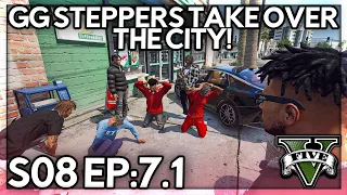 Episode 7.1: GG Steppers Take Over The City! | GTA RP | Grizzley World Whitelist