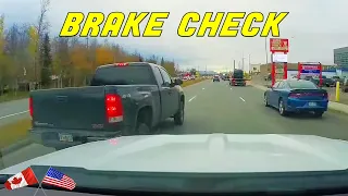 Road Rage USA & Canada | PICKUP CUTS DRIVER OFF AND BRAKE CHECKS