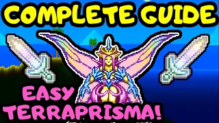 EMPRESS OF LIGHT DAY GUIDE FOR SUMMONERS! Terraria Expert Empress of Light Boss guide! Terraprisma!