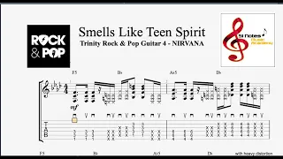 SMELLS LIKE TEEN SPIRIT - Nirvana - Trinity Rock & Pop Guitar - Grade 4