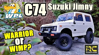 Warrior or Wimp? WPL C74 1/10 Suzuki Jimny RC Crawler Review and Test