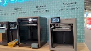 3D Printing Speed Test: Prusa MK4 vs Eleegoo 4 Pro vs Bambu P1P X1C vs Creality K1 | FormNext '23