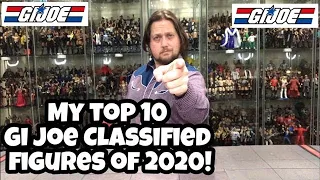 My Top 10 Hasbro GI JOE Classified Series Figures of 2020!  Who Made the list?
