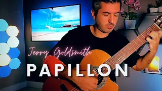 PAPILLON on Classical Guitar | Fingerstyle | Jerry Goldsmith