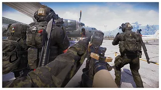 REAL Marines DESTROY AIRPORT drugs operation | Tactical SWAT FPS READY OR NOT #marines