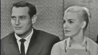 Paul Newman & Joanne Woodward at "What's my line"