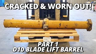 Making a NEW Cylinder Barrel for CAT D10 Dozer | Part 1 | Machining & Welding