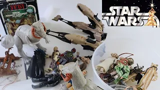 Star Wars Vintage Figure Toy Haul / Unboxing #2: Figures, Ewok Catapult, Speeder Bikes + Tauntauns!