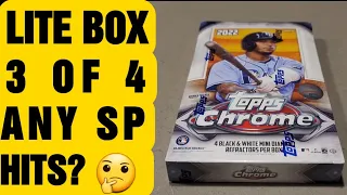 2022 Topps Chrome LITE Box video 3 of 4. Did we finally pull that SP?