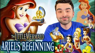 The Little Mermaid 3: Ariel's Beginning Movie Reaction FIRST TIME WATCHING!