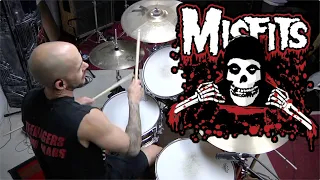 Misfits I Turned into a Martian Drum Cover