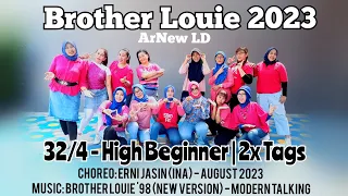 Brother Louie 2023 Line Dance | High Beginner | @ernijasintheemeraldld27 (INA) - August 2023