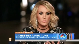 Carrie Underwood : Interview (Today Show 2016)