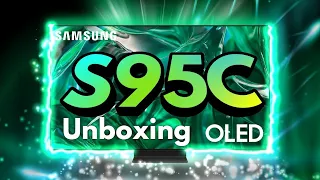 Samsung S95C 55"  Unboxing+Stand Assembly & More!!