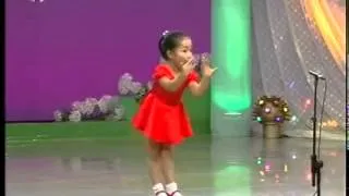 Asian girl song great expression