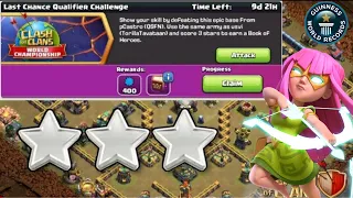Last Chance Qualifier Challenge | easily 3 star under 2 minutes | coc new event attack | coc india