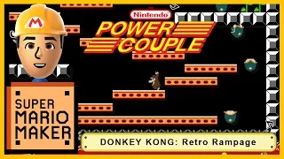 DONKEY KONG: Retro Rampage - Super Mario Maker Level Showcase - The Nintendo Power Couple