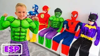 Vlad se convierte en un superhéroe  Video de colección para niños