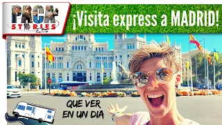 🌳🐻 MADRID en BICICLETA 🛴🚲 - 🚐 Area de autocaravanas de PINTO #bluetti