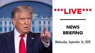 President Trump Briefs the Nation - Wednesday, September 16, 2020 | CBN News