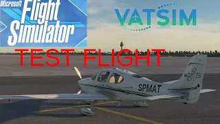 First flight on Vatsim - MFS2020