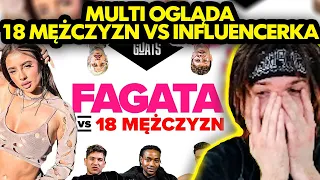 MULTI ogląda 18 MĘŻCZYZN VS INFLUENCERKA! (GOATS)