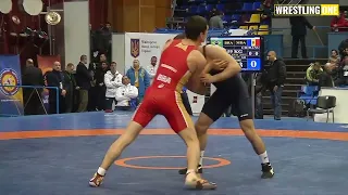 2016 | KYIV | GR | 59KG | 3/5 | 🦁 ROMANELLI DIEGO (BRA) 0-10 VICTOR CIOBANU (MDA)