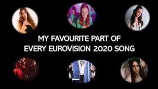 my favourite part of every esc 2020 song