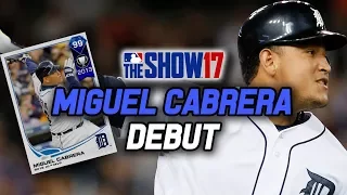 99 MIGUEL CABRERA DEBUT! INSANE HITTING CARD! | MLB The Show 17 Diamond Dynasty Ranked Seasons
