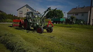 Farmvlog | Einsatz von drei Fendt GT beim Heu 2024 einholen... [4K]