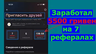 5500 ГРН 7 РЕФЕРАЛОВ WHITEBIT - Сколько можно заработать на рефералах криптобиржи Whitebit?