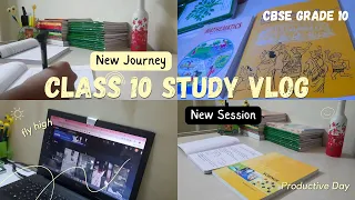 Beginning with Grade 10 | Academic Year 2024-25 | CBSE Class 10 Study Vlog | Chitrangana Raj